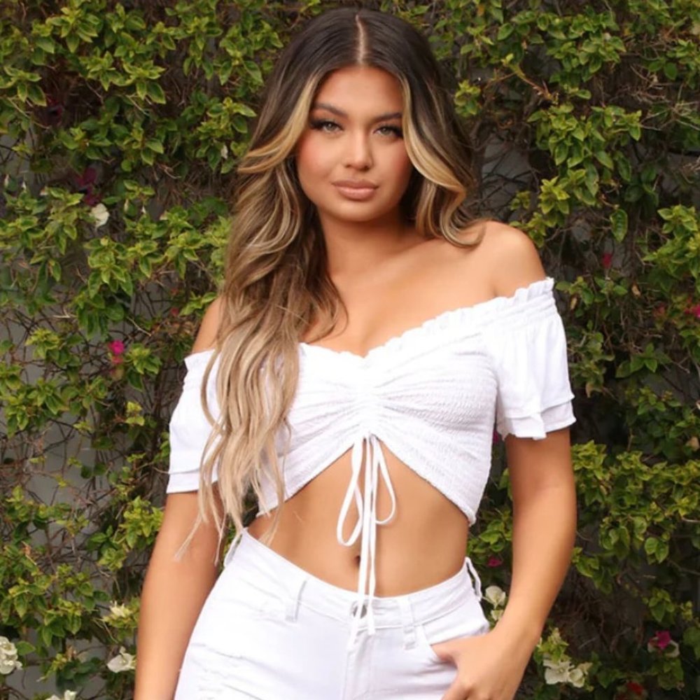 Fashion Nova Don't String Me Along Crop Top